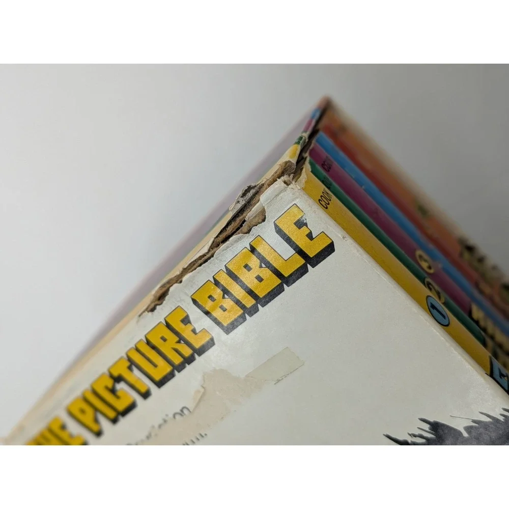 PRISTINE LOT 6🚨The Picture‎ Bible Box Set Graphic Novel Comic David Cook 1973